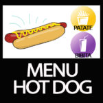 MENU HOT DOG